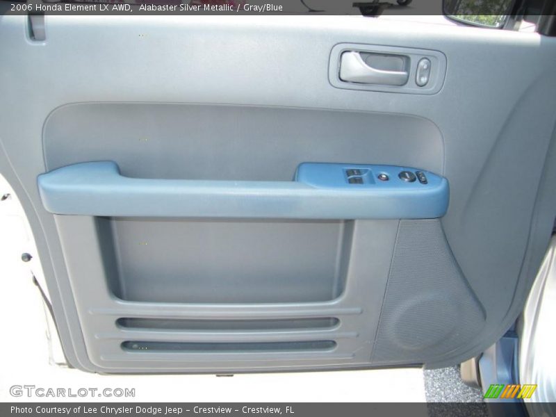 Alabaster Silver Metallic / Gray/Blue 2006 Honda Element LX AWD