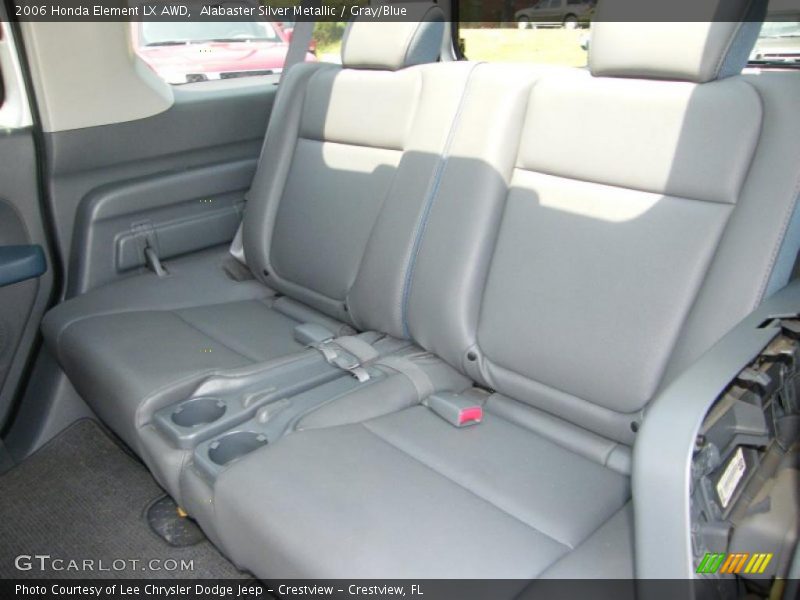 Alabaster Silver Metallic / Gray/Blue 2006 Honda Element LX AWD