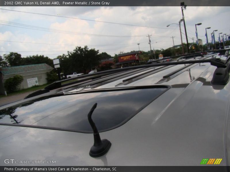 Pewter Metallic / Stone Gray 2002 GMC Yukon XL Denali AWD