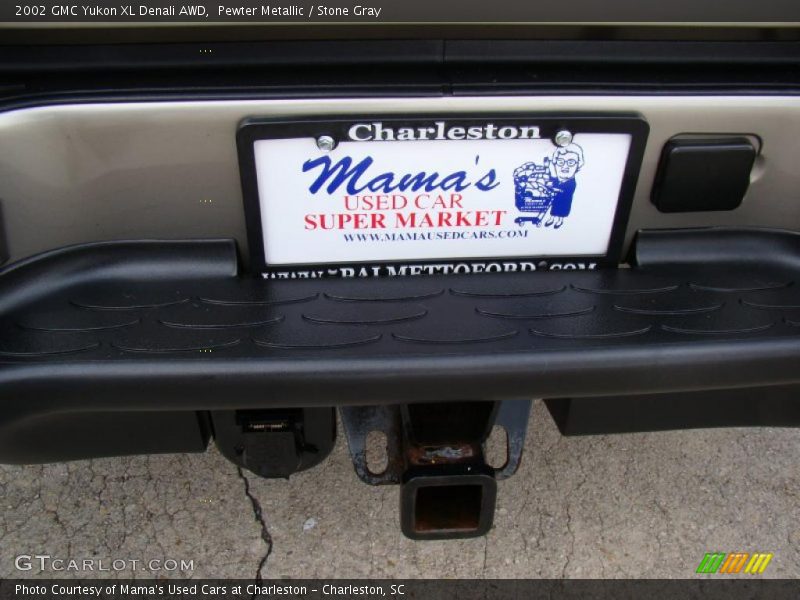 Pewter Metallic / Stone Gray 2002 GMC Yukon XL Denali AWD