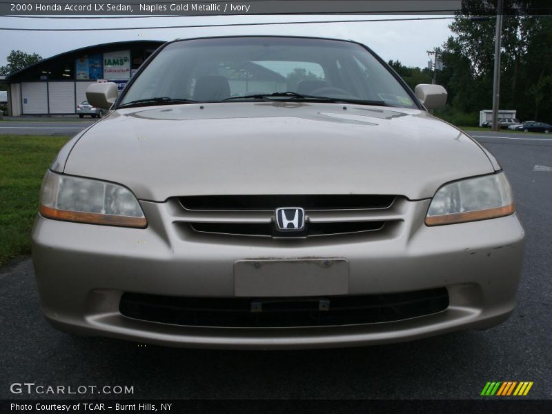 Naples Gold Metallic / Ivory 2000 Honda Accord LX Sedan