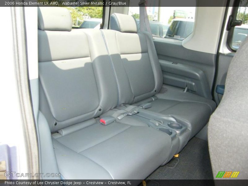 Alabaster Silver Metallic / Gray/Blue 2006 Honda Element LX AWD