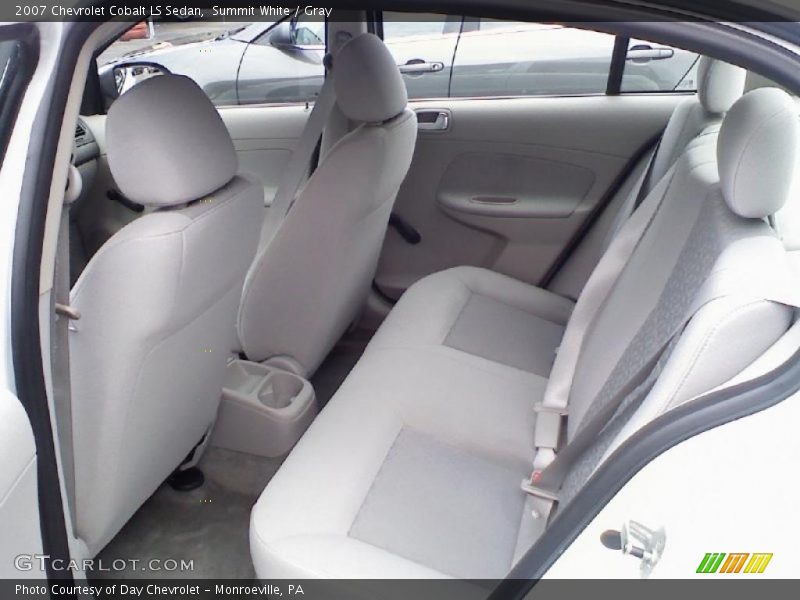 Summit White / Gray 2007 Chevrolet Cobalt LS Sedan
