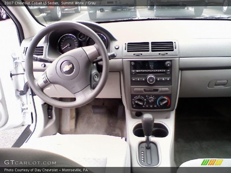 Summit White / Gray 2007 Chevrolet Cobalt LS Sedan