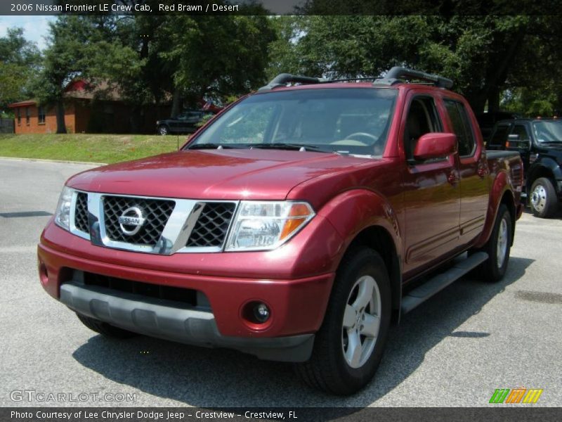 Red Brawn / Desert 2006 Nissan Frontier LE Crew Cab