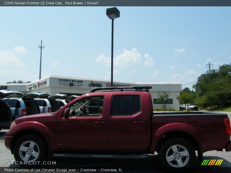 Red Brawn / Desert 2006 Nissan Frontier LE Crew Cab