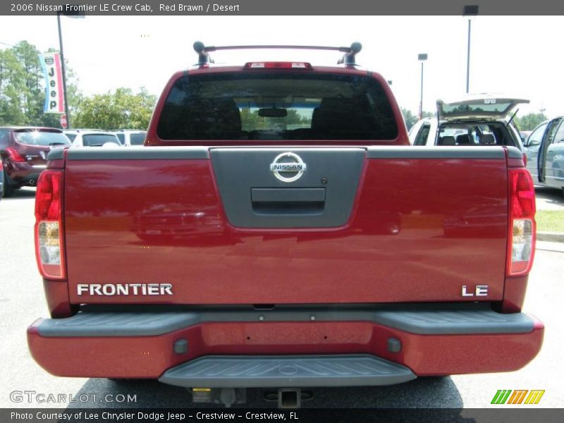 Red Brawn / Desert 2006 Nissan Frontier LE Crew Cab