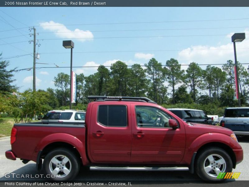 Red Brawn / Desert 2006 Nissan Frontier LE Crew Cab