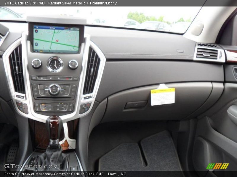 Radiant Silver Metallic / Titanium/Ebony 2011 Cadillac SRX FWD