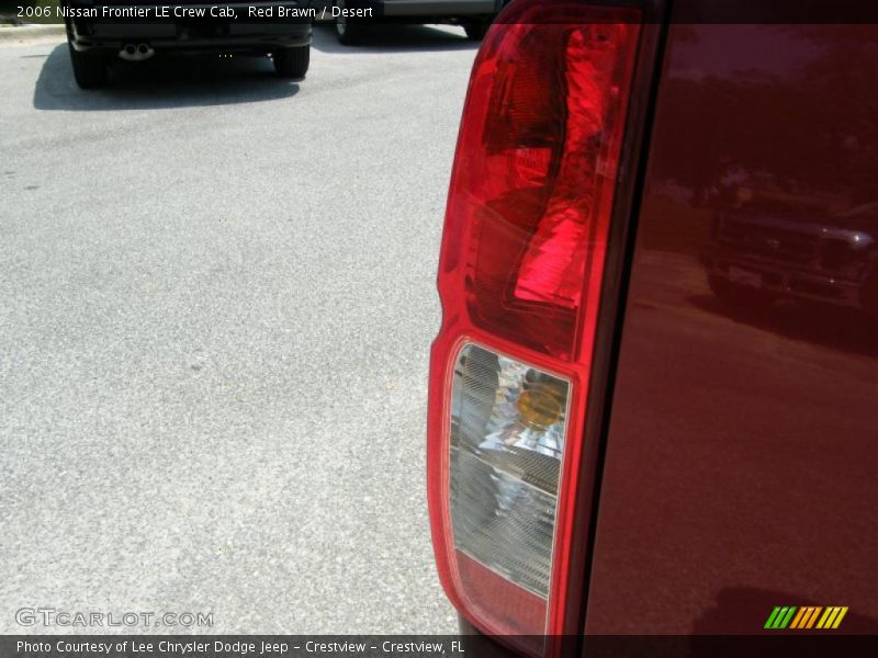 Red Brawn / Desert 2006 Nissan Frontier LE Crew Cab