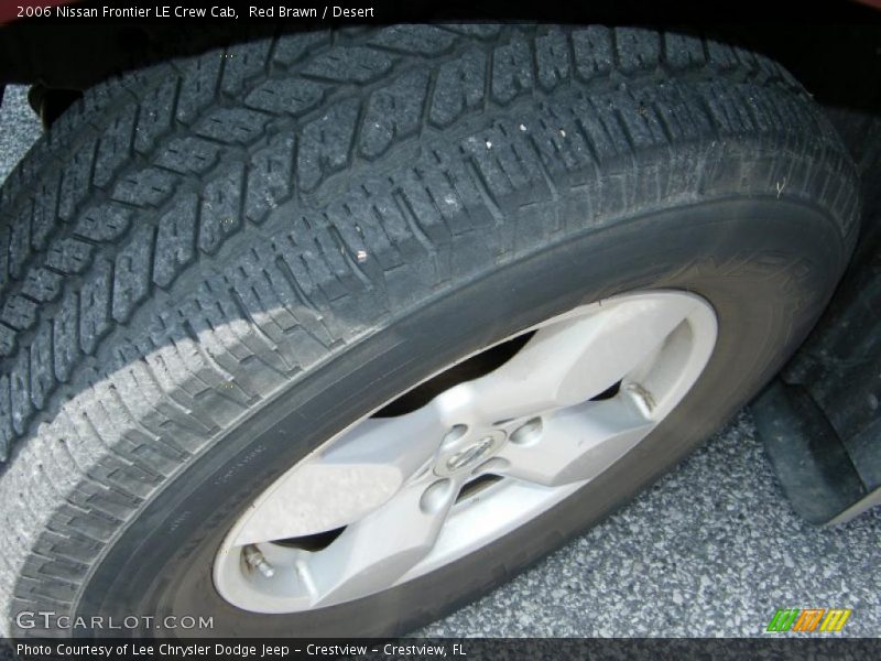 Red Brawn / Desert 2006 Nissan Frontier LE Crew Cab