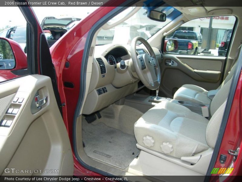 Red Brawn / Desert 2006 Nissan Frontier LE Crew Cab