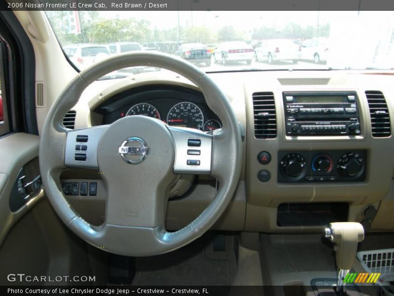 Red Brawn / Desert 2006 Nissan Frontier LE Crew Cab