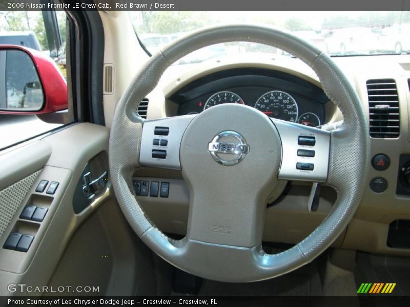 Red Brawn / Desert 2006 Nissan Frontier LE Crew Cab