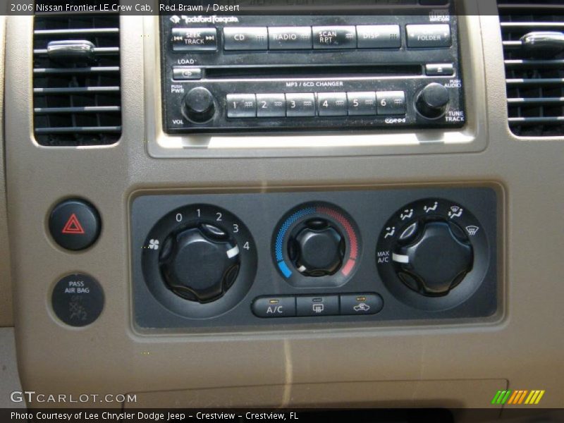 Red Brawn / Desert 2006 Nissan Frontier LE Crew Cab