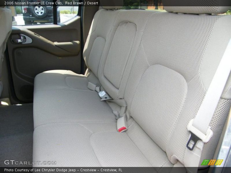 Red Brawn / Desert 2006 Nissan Frontier LE Crew Cab