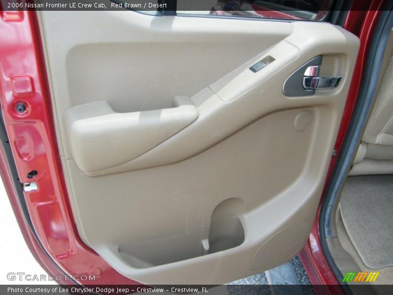Red Brawn / Desert 2006 Nissan Frontier LE Crew Cab