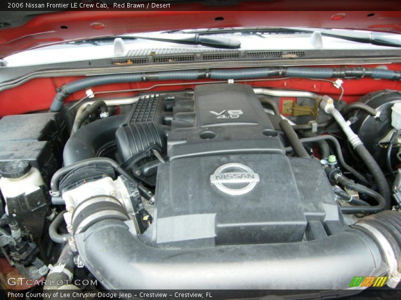 Red Brawn / Desert 2006 Nissan Frontier LE Crew Cab
