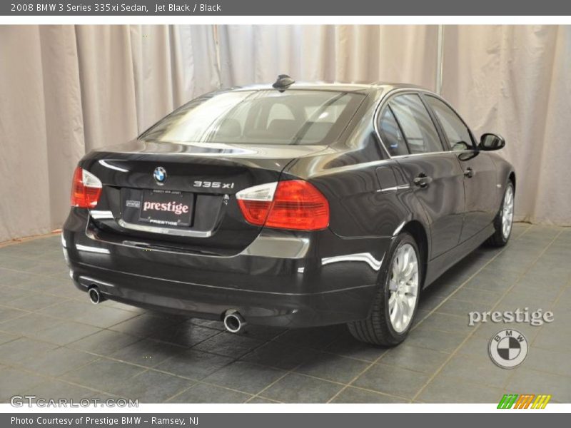 Jet Black / Black 2008 BMW 3 Series 335xi Sedan