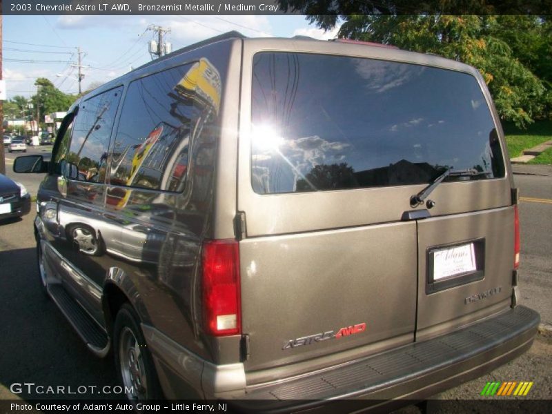 Bronzemist Metallic / Medium Gray 2003 Chevrolet Astro LT AWD