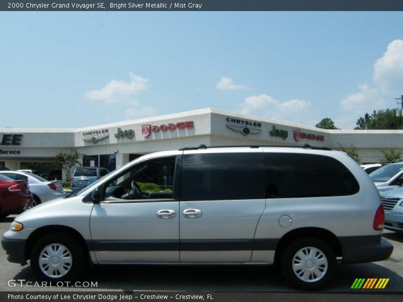 Bright Silver Metallic / Mist Gray 2000 Chrysler Grand Voyager SE