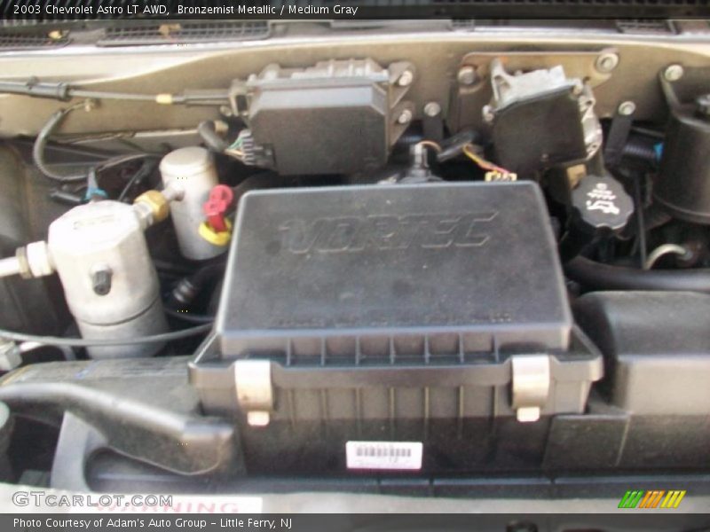 Bronzemist Metallic / Medium Gray 2003 Chevrolet Astro LT AWD