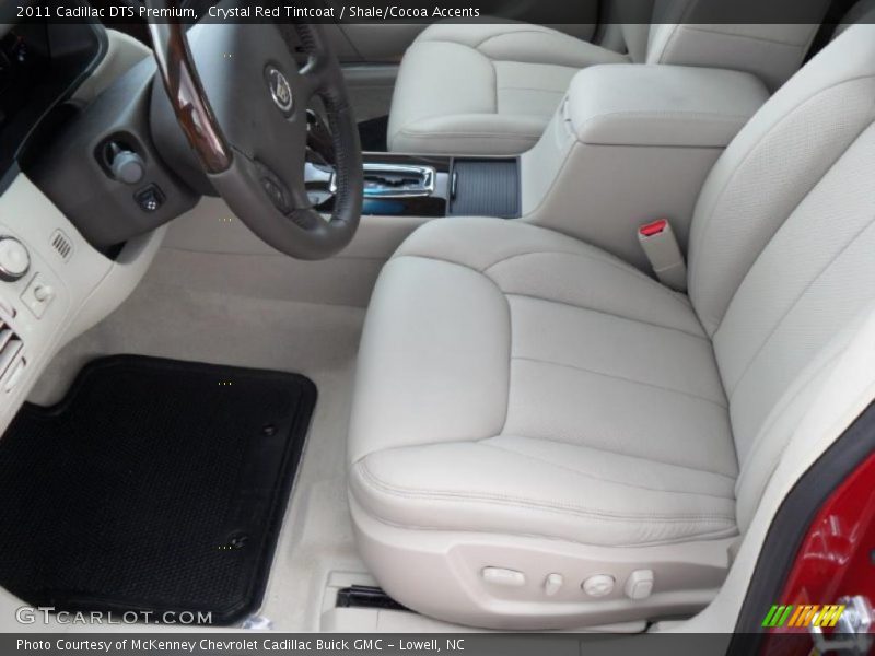 Crystal Red Tintcoat / Shale/Cocoa Accents 2011 Cadillac DTS Premium