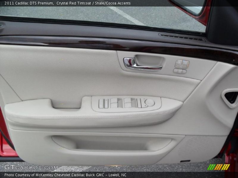 Crystal Red Tintcoat / Shale/Cocoa Accents 2011 Cadillac DTS Premium