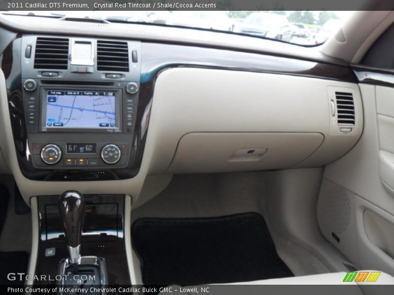 Crystal Red Tintcoat / Shale/Cocoa Accents 2011 Cadillac DTS Premium