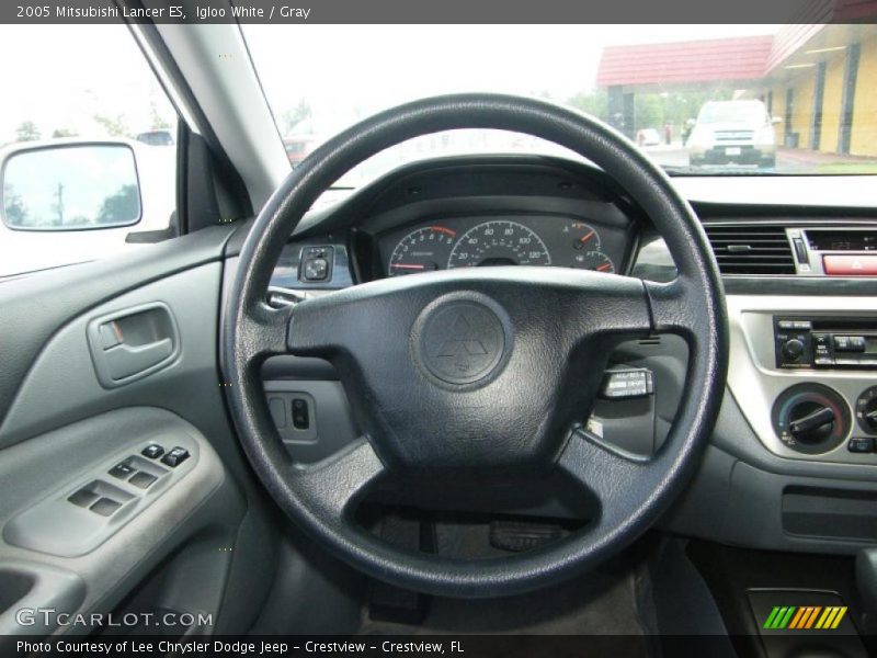 Igloo White / Gray 2005 Mitsubishi Lancer ES