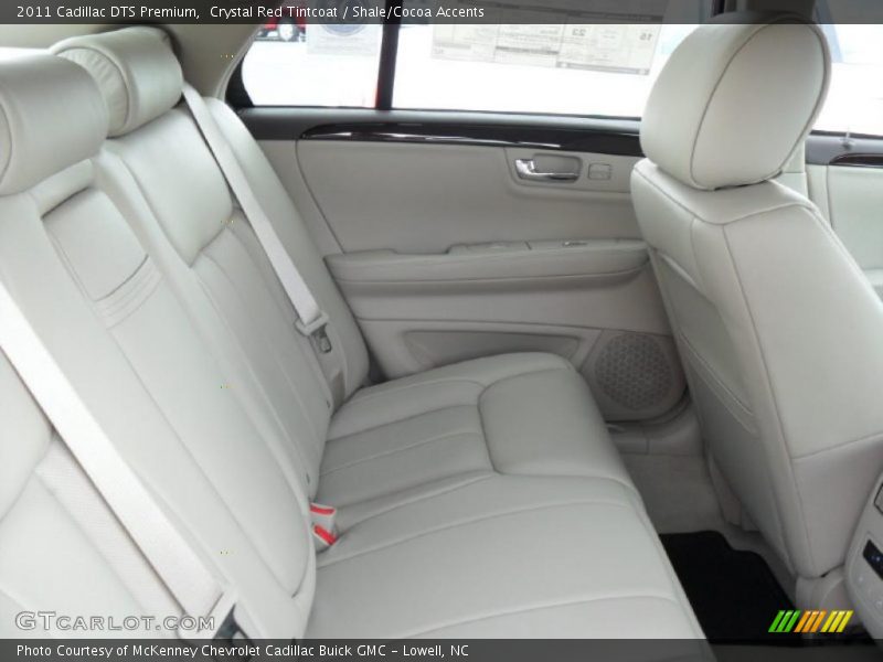 Crystal Red Tintcoat / Shale/Cocoa Accents 2011 Cadillac DTS Premium