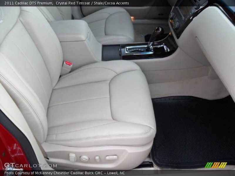Crystal Red Tintcoat / Shale/Cocoa Accents 2011 Cadillac DTS Premium