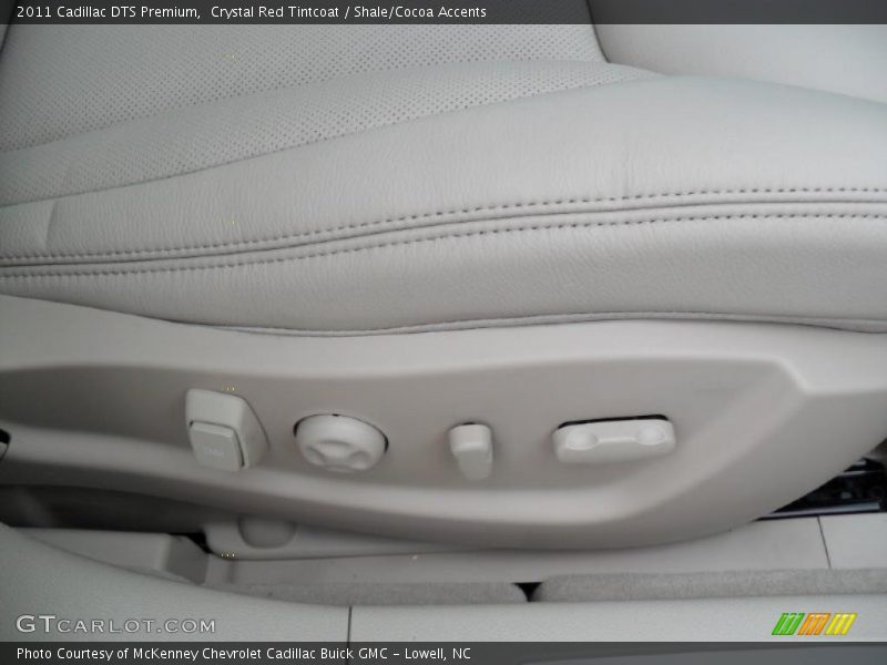 Crystal Red Tintcoat / Shale/Cocoa Accents 2011 Cadillac DTS Premium