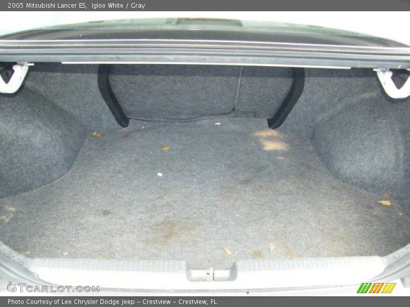 Igloo White / Gray 2005 Mitsubishi Lancer ES