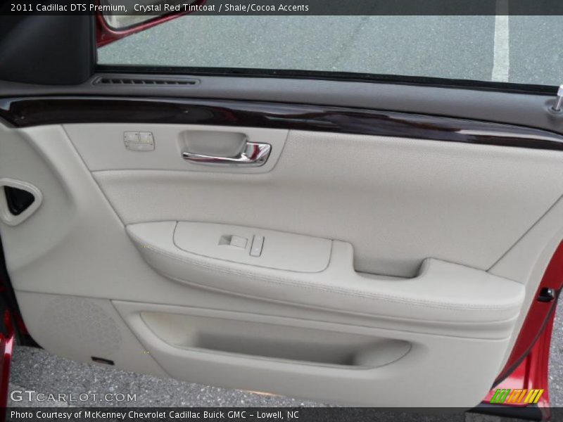 Crystal Red Tintcoat / Shale/Cocoa Accents 2011 Cadillac DTS Premium