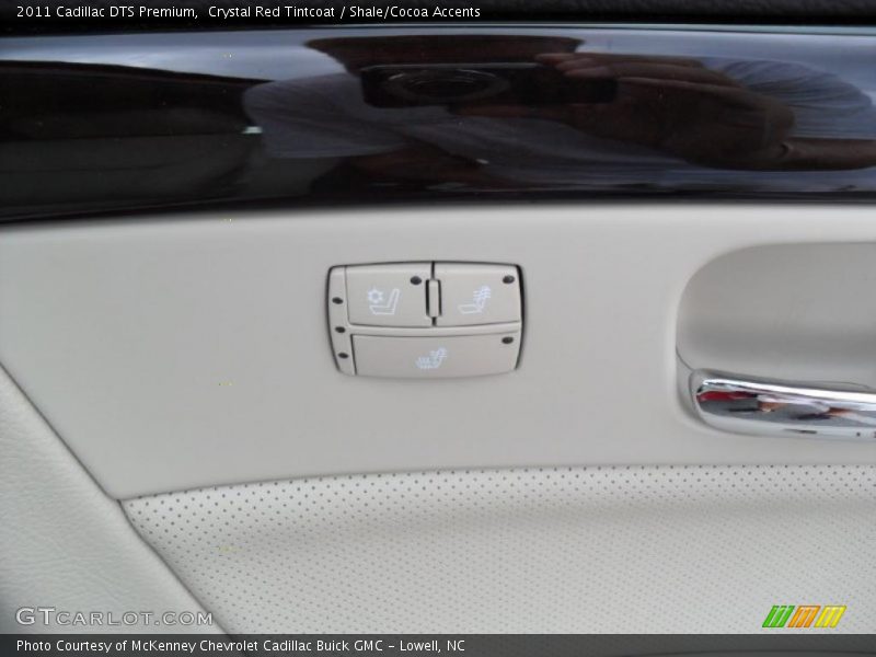 Crystal Red Tintcoat / Shale/Cocoa Accents 2011 Cadillac DTS Premium