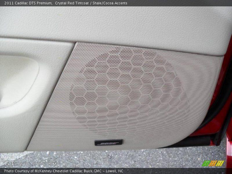 Crystal Red Tintcoat / Shale/Cocoa Accents 2011 Cadillac DTS Premium