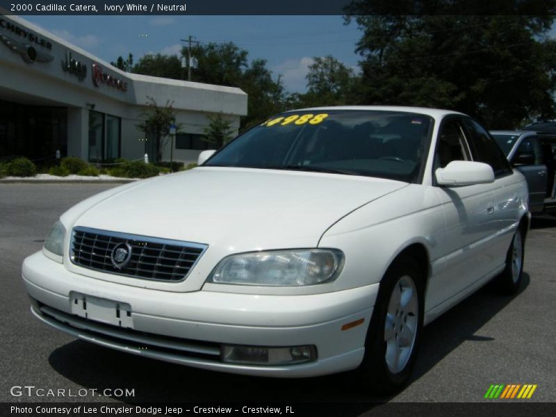 Ivory White / Neutral 2000 Cadillac Catera