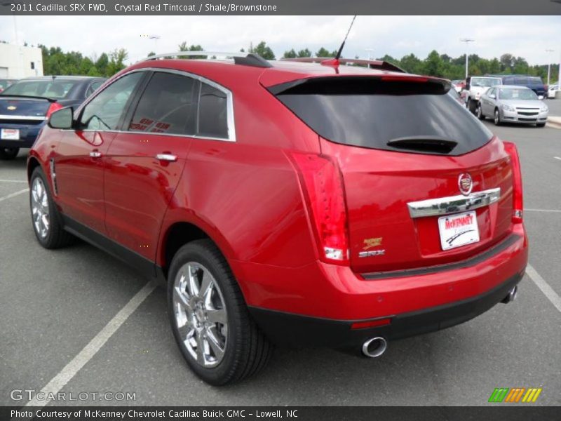 Crystal Red Tintcoat / Shale/Brownstone 2011 Cadillac SRX FWD