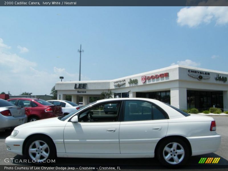 Ivory White / Neutral 2000 Cadillac Catera