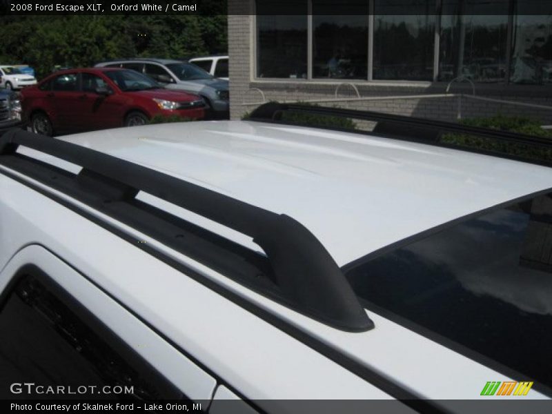 Oxford White / Camel 2008 Ford Escape XLT