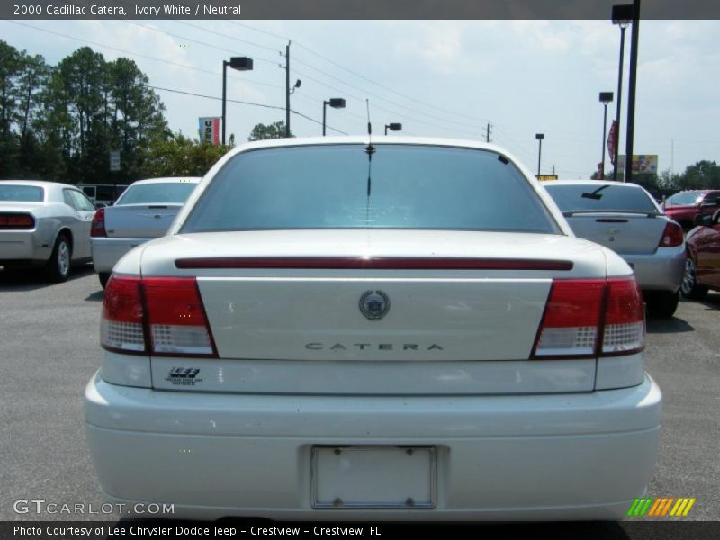 Ivory White / Neutral 2000 Cadillac Catera