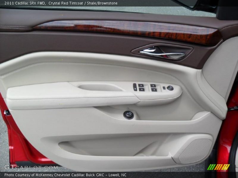 Crystal Red Tintcoat / Shale/Brownstone 2011 Cadillac SRX FWD