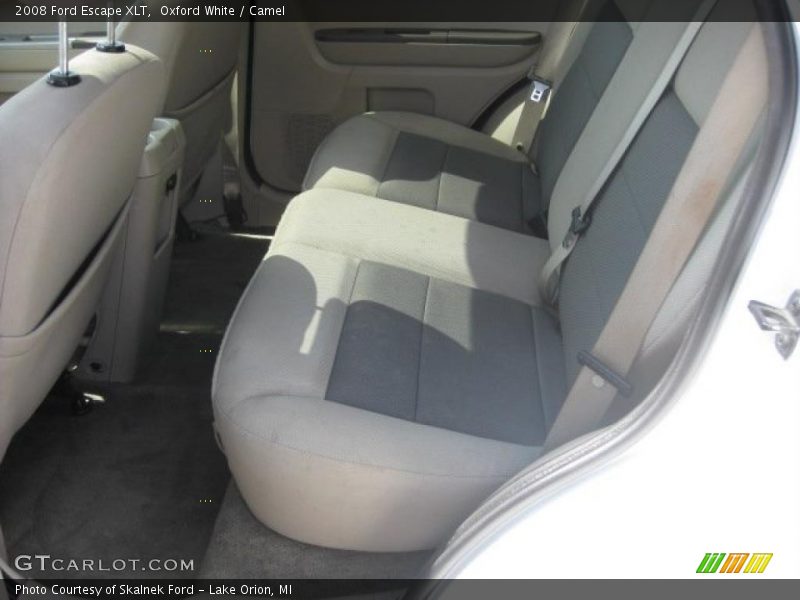 Oxford White / Camel 2008 Ford Escape XLT