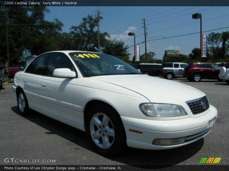 Ivory White / Neutral 2000 Cadillac Catera