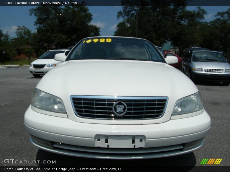 Ivory White / Neutral 2000 Cadillac Catera