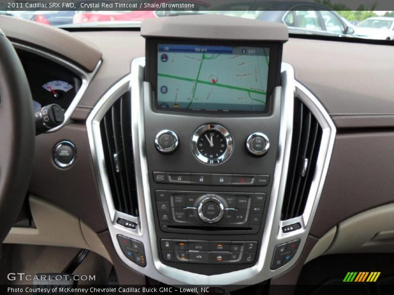 Crystal Red Tintcoat / Shale/Brownstone 2011 Cadillac SRX FWD