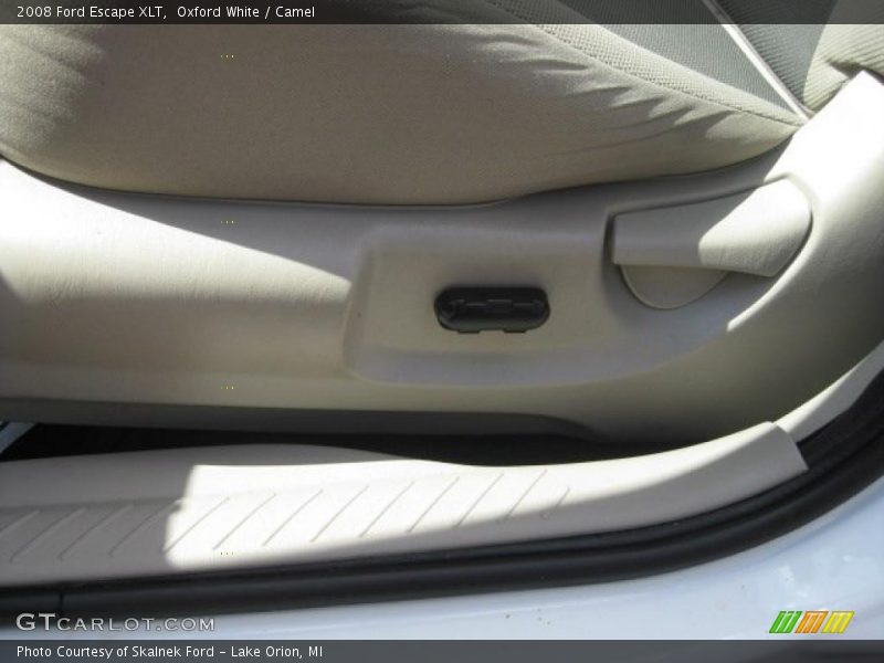 Oxford White / Camel 2008 Ford Escape XLT