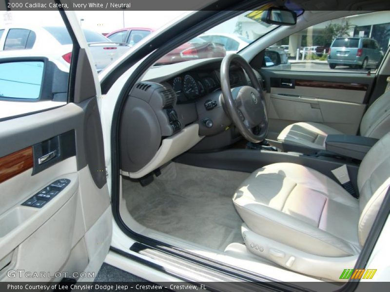 Ivory White / Neutral 2000 Cadillac Catera