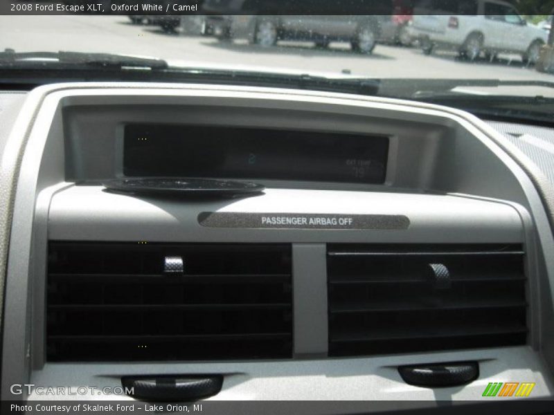 Oxford White / Camel 2008 Ford Escape XLT